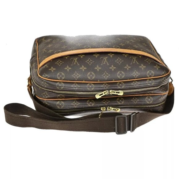 Auth LOUIS VUITTON Reporter GM Crossbody Shoulder Bag Monogram Leathe - Picture 9 of 16